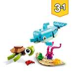 LEGO 31128 Creator 3in1 Dolphin and Turtle to Seahorse £7.20 with voucher @ Amazon