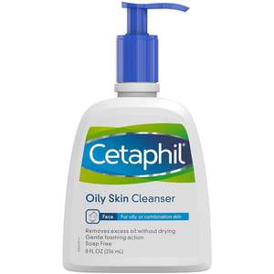 CETAPHIL Oily Skin Cleanser for Sensitive Combination Skin 236ml - £5.39 with code + Free Delivery - @ Justmylook