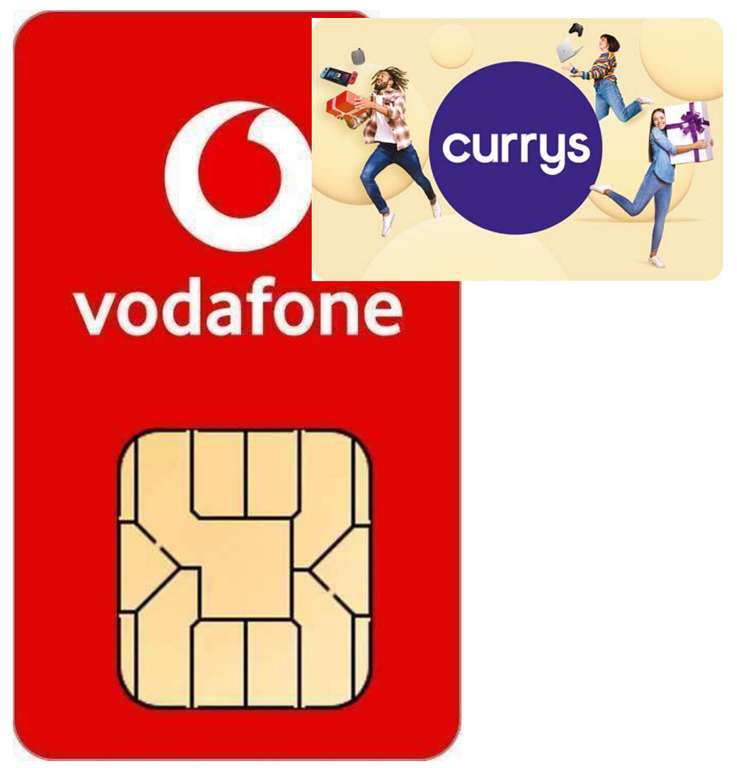 Get 100GB Vodafone 5G Data For £16pm New Customers (Effective £8pm W/£96 Cashback) + £20 Gift Card £192 / £96 @ Mobiles.co.uk Via Giftcloud
