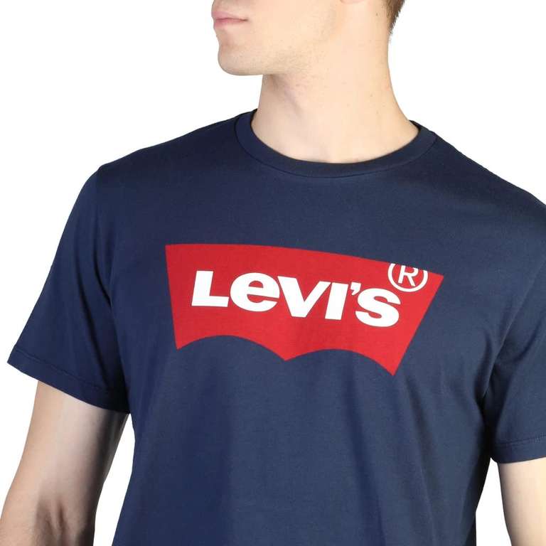 Levi's Men's Graphic Set-In Neck 2 Short Sleeve T-Shirt XS