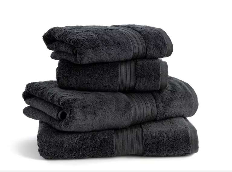 Habitat Egyptian Cotton 4 Piece Towel Bale - Various colours £20 Free Click & Collect @ Argos