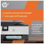 HP OfficeJet Pro 9010e All-in-One Printer with 6 months of Instant Ink with HP PLUS £164.56 (£89.99 after cashback+£2.95 topcashback) Ebuyer