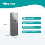 Hisense RB327N4WCE 55cm Freestanding 50/50 Fridge Freezer - 251 litre capacity