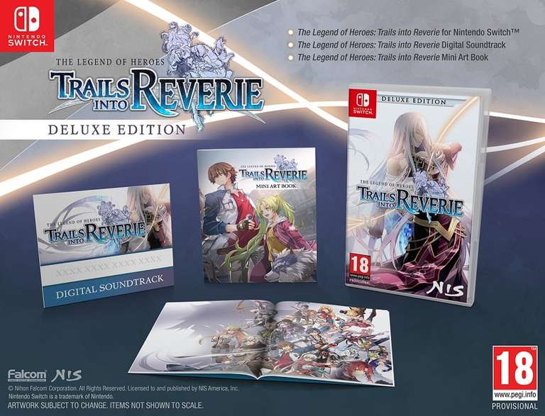 The Legend Of Heroes: Trails Into Reverie Deluxe Edition Switch £35.96 / PS5 £36.76 / PS4 £35.96 @ thegamecollectionoutlet