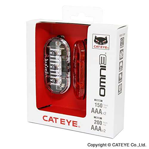 CatEye Omni 3 F/R Set TL-LD135 Cycling Lights & Reflectors