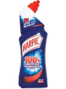 12 x Harpic Limescale Remover Original 750 ml (discount applied at checkout) - £10.20 / £9.42 S&S