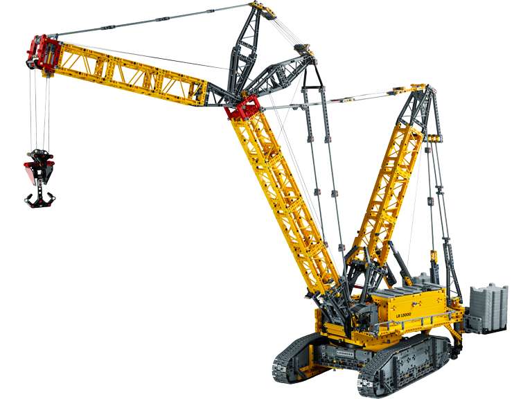 LEGO Technic 3ft 3 Inches (100cm) Liebherr Crawler Crane LR 13000 - Model 42146 (18+ Years)