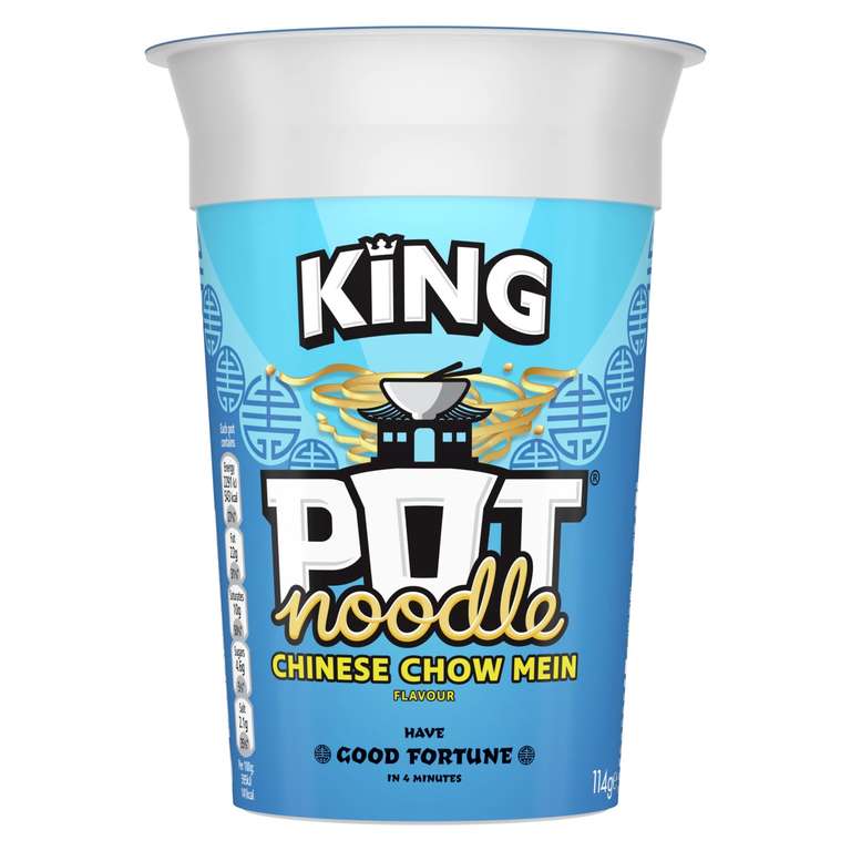 King Pot Noodle - Chinese Chow Mein, Clacton