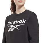 Reebok Women's Identity Logo Fleece Crew Sweatshirt XS and S £18 @ Amazon