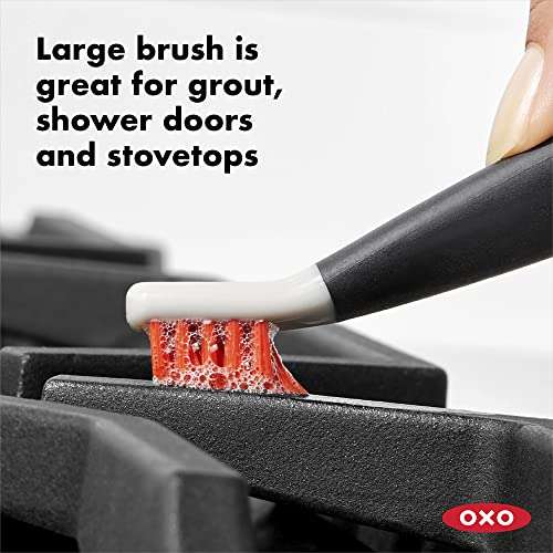 OXO Good Grips Deep Clean Brush Set, Orange: £4.99 @ Amazon