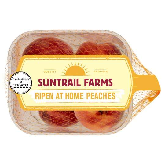 Suntrail Farms Ripen At Home Peach Minimum 4 Pack - 59p Clubcard Price @ Tesco