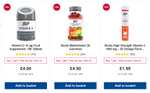 Buy 1 Get 1 Free across 100s of vitamins and supplements (Online only) + Free Click & Collect on £15 Spend (otherwise £1.50) @ Boots