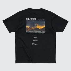 Final Fantasy 35th Anniversary UT Graphic Tees - £5.90 each (Free Delivery New Sign Ups) + £3.95 delivery @ Uniqlo
