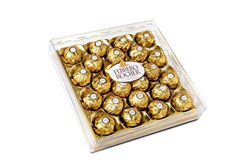 Ferrero Rocher Easter Chocolate Hamper Gifts Box, Hazelnut and Milk Chocolate Pralines, 24 Pieces, 300g £5.99 @ Amazon