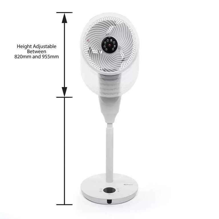 Meaco 10" Pedestal Fan with Remote Control 1056P £129.99 Delivered (Membership Required) @ Costco
