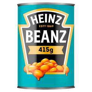 Heinz Baked Beans in a Rich Tomato Sauce 415g for 95p with Nectar @ Sainsbury's