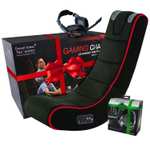 Cyber Rocker Gaming Chair with FREE Gaming Headset By Giotek - £50 @ WeeklyDeals4Less