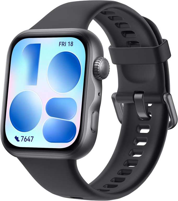 HUAWEI WATCH FIT 5 Smart Watch, 1.82″ AMOLED Display, NFC, GPS 3 Colours With Code Free C&C
