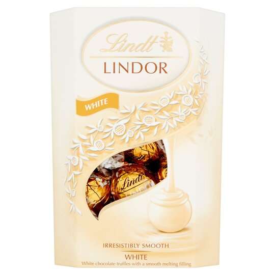 Lindt Lindor White Chocolate Truffles Carton 200G £2.75 at Morrisons Burton upon Trent