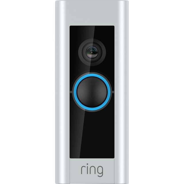 Used / Customer Return - Ring Video Doorbell Pro Wired 1080p HD Video | Two-Way Talk | Wi-fi | Silver