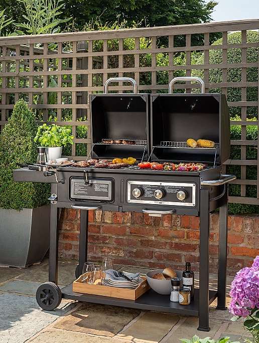 UniFlame Classic Big American Gas / Charcoal 3B Grill £239 + £14.95 delivery @ George