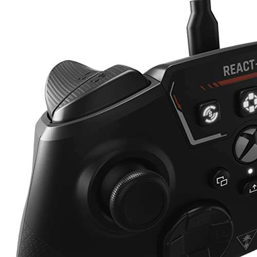 Turtle Beach React-R Controller Black - Xbox Series X|S, Xbox One and PC - Black / White £24.99 @ Amazon