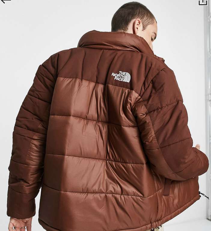 The North Face Insulated Himalayan Puffer Jacket - Brown - £67.50 With Code @ ASOS