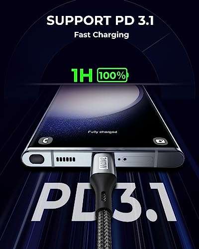 Silkland 240W 100W USB C to USB C Cable 2M, With Applied Voucher