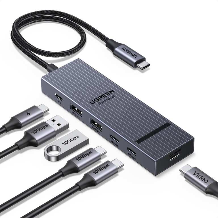 UGREEN USB C Hub, 4K@60Hz USB-C Display 6-in-1 at UGREEN GROUP LIMITED UK FBA