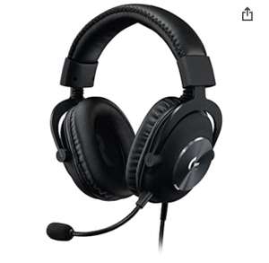 Logitech G PRO X Gaming-Headset, Over-Ear Headphones with Blue VO!CE Mic - £54.99 @ Amazon