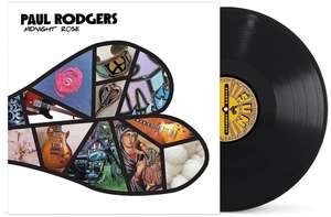 Paul Rodgers Midnight Rose Vinyl album with voucher