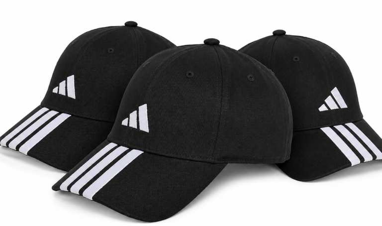 3 x adidas 3-Stripes New Logo Baseball Cap Using Code (XS-S) (Prime Exclusive - Add Three To Basket) Sold By Amazon On Amazon Haul