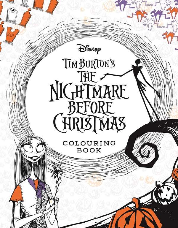 Nightmare Before Christmas Colouring Book (£2.99 C&C)