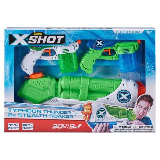 Zuru X Shot water pistol set - £4 @ Tesco Knocknagoney