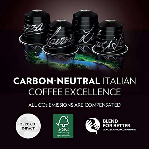 Lavazza Espresso Maestro Intenso, 100 Aluminium Capsules for Nespresso Original Machine £21.25 (Prime Exclusive) @ Amazon