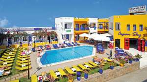 Aegean Sky Hotel, Crete - 2 Adults+1 Child *School Holidays* (£276pp) 26 July, Newcastle Flights/Luggage/Coach = £828 @ Holiday Hypermarket