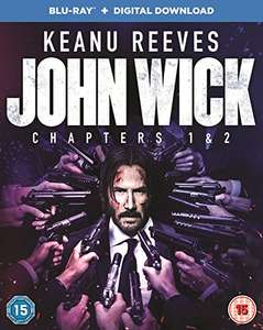 John Wick Chapters 1 & 2 Blu-ray Boxset £6.99 @ Amazon
