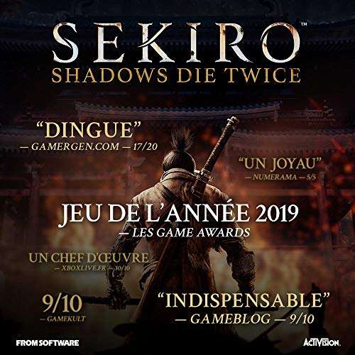 Sekiro: Shadows Die Twice Xbox One (Temporarily out of stock) £26.95 @ Amazon