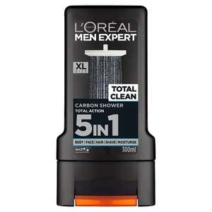 L’Oreal Men Expert XL Shower Gels (300ml) (6 Varieties) - £1.49 (Free Click & Collect) @ Superdrug