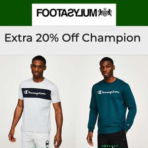 Extra 20% Off Selected Men And Junior Products With Discount Code - @ Footasylum