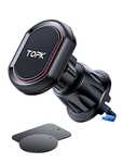 TOPK Car Phone Holder Magnetic, Air Vent Car Phone Mount with N52° strongest magnets £7.60 @ Amazon / TOPKDirect