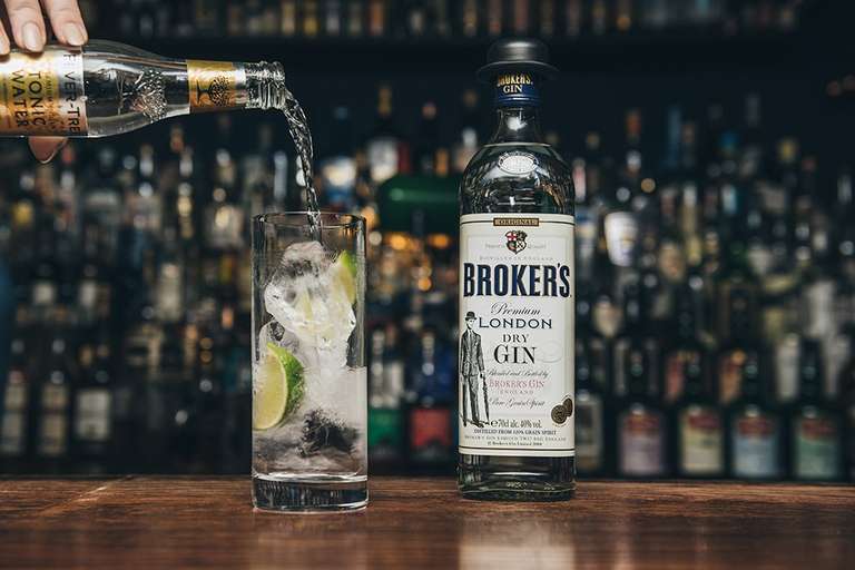 Broker's London Dry Gin, 70cl - 40% (£15.12 / £14.28 S&S)