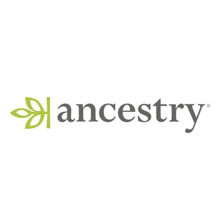 12 months Ancestry Premium membership (selected accounts only) plus 12% TCB