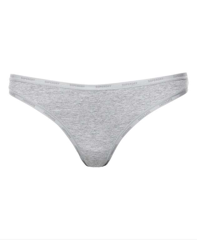 Superdry Womens Organic Cotton Thong - Superdry