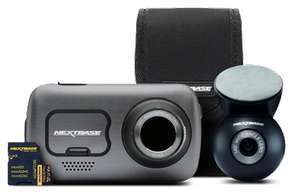 The Ultimate Dash Cam package 622GW / Rear window cam / Series 2 carry case / 256GB U3 Industrial Grade microSD Card £349 @ NextBase