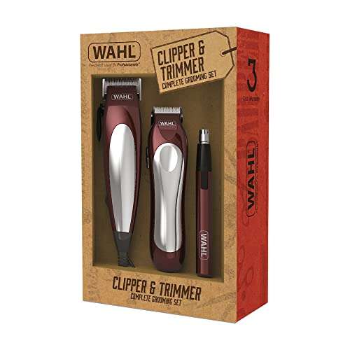 Wahl Hair Clipper & Trimmer Complete Grooming Set, Hair Clipper Gift Set
