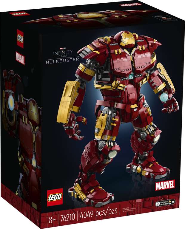 LEGO Marvel 76210 Iron Man's Hulkbuster - free C&C