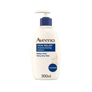 Aveeno Skin Relief Nourishing Lotion with Shea Butter (300ml) - £5.65 (£5.09 with Subscribe & Save) - @ Amazon