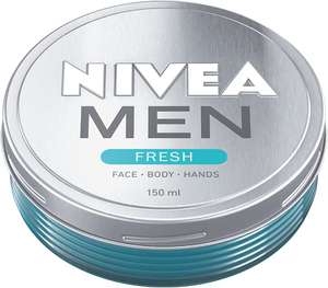 Nivea Men Fresh Moisturising Gel 150ml - £3 / £2.70 Subscribe & Save @ Amazon