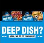 Chicago Town Deep Dish Pizza £1.25, Mega Meaty, Pepperoni, Four Cheese Pizza 2 x 148 - 157g - £1.25 @ Tesco (Clubcard Price)